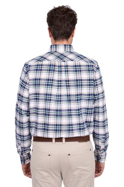 Thomas Cook Men’s Justin Check 2-Pocket Long Sleeve Shirt