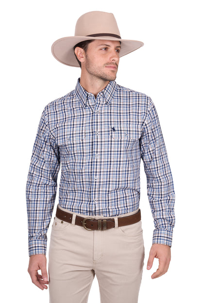 Thomas Cook Men’s Patrick Check 2-Pocket Long Sleeve Shirt