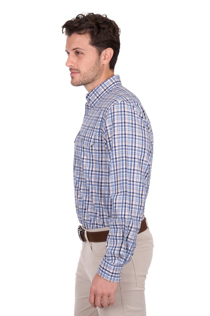 Thomas Cook Men’s Patrick Check 2-Pocket Long Sleeve Shirt