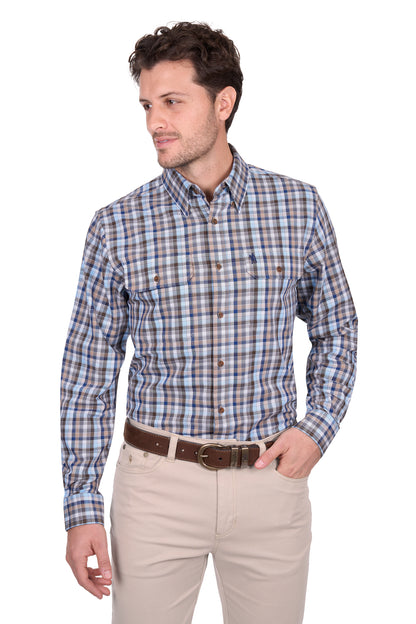 Thomas Cook Men’s Jonathan Check 2-Pocket Long Sleeve Shirt