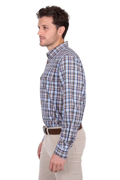 Thomas Cook Men’s Jonathan Check 2-Pocket Long Sleeve Shirt