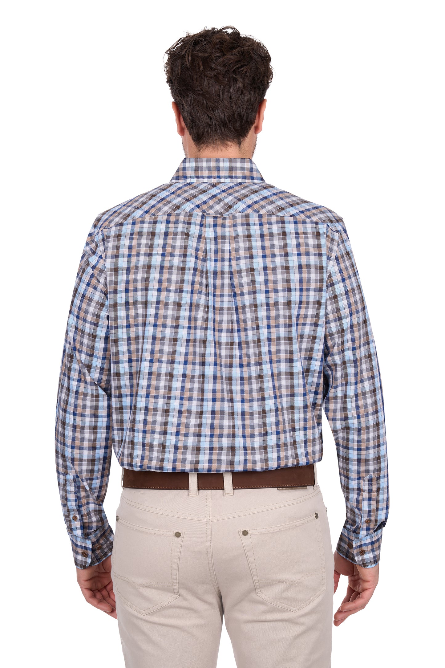 Thomas Cook Men’s Jonathan Check 2-Pocket Long Sleeve Shirt