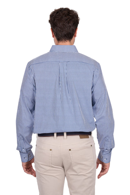 Thomas Cook Men’s Gregory Stripe 1-Pocket Long Sleeve Shirt