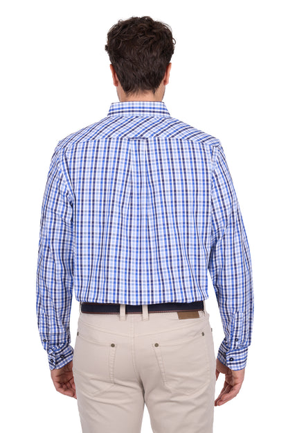 Thomas Cook Men’s Andrew Check 1-Pocket Long Sleeve Shirt
