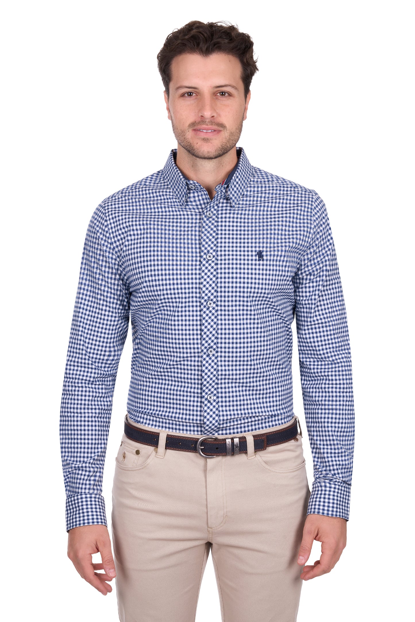 Thomas Cook Men’s Anthony Check Tailored Long Sleeve Shirt