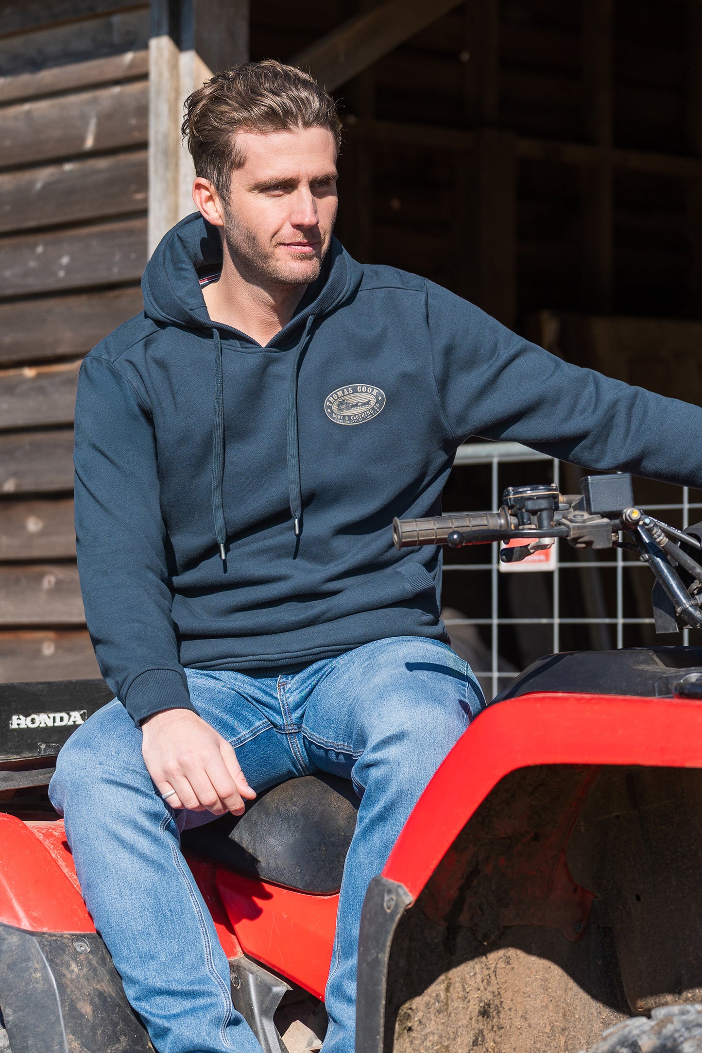 Thomas Cook Men's Heritage Oval Pullover Hoodie