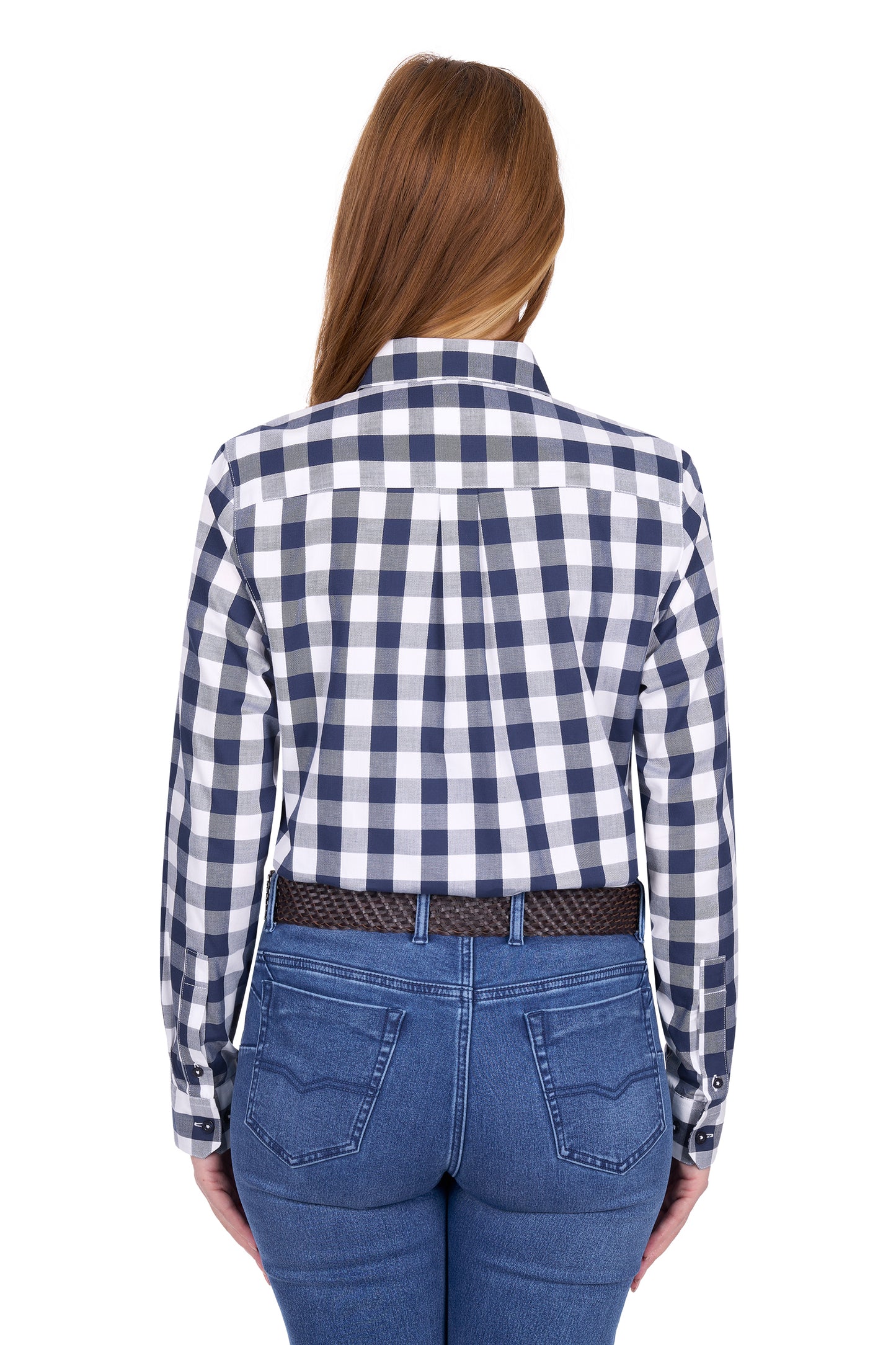Thomas Cook Women's Tamara Long Sleeve Shirt - Navy/White