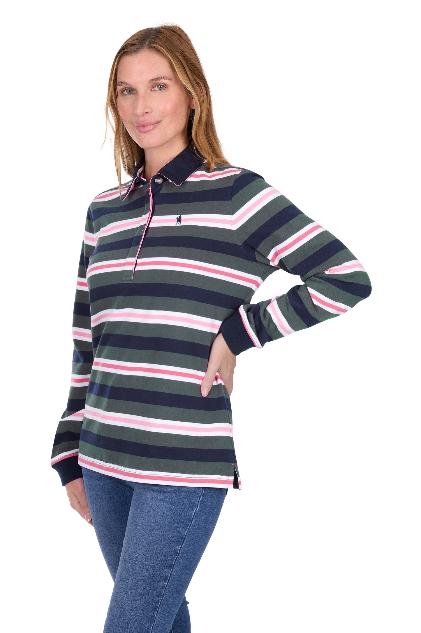 Thomas Cook Women's Embery Stripe Rugby