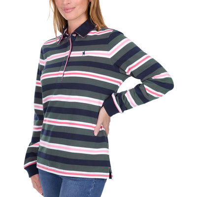 Thomas Cook Women's Embery Stripe Rugby