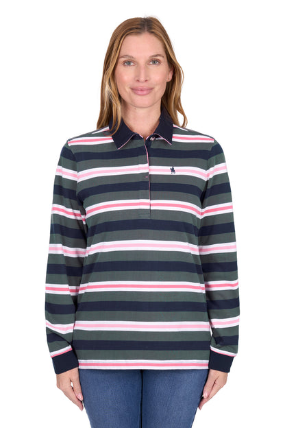 Thomas Cook Women's Embery Stripe Rugby