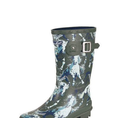 Thomas Cook Women's Launceston Gumboot - Dark Khaki