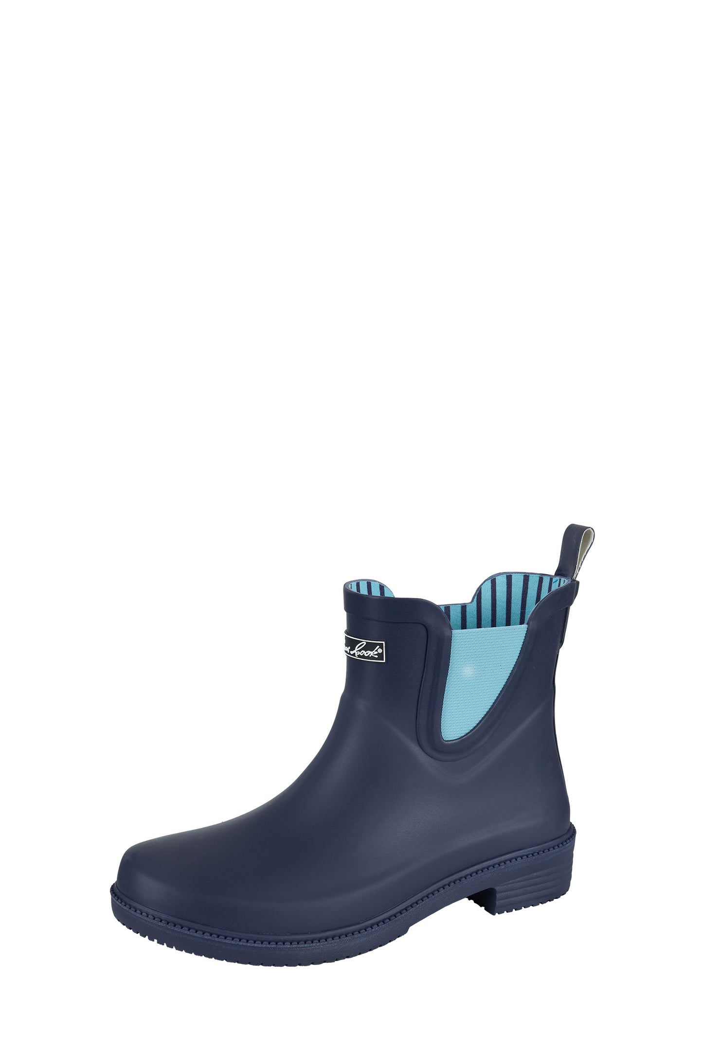 Thomas Cook Wynyard Jersey Gumboot - Navy/ Pale Blue
