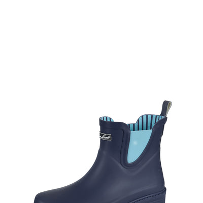 Thomas Cook Wynyard Jersey Gumboot - Navy/ Pale Blue