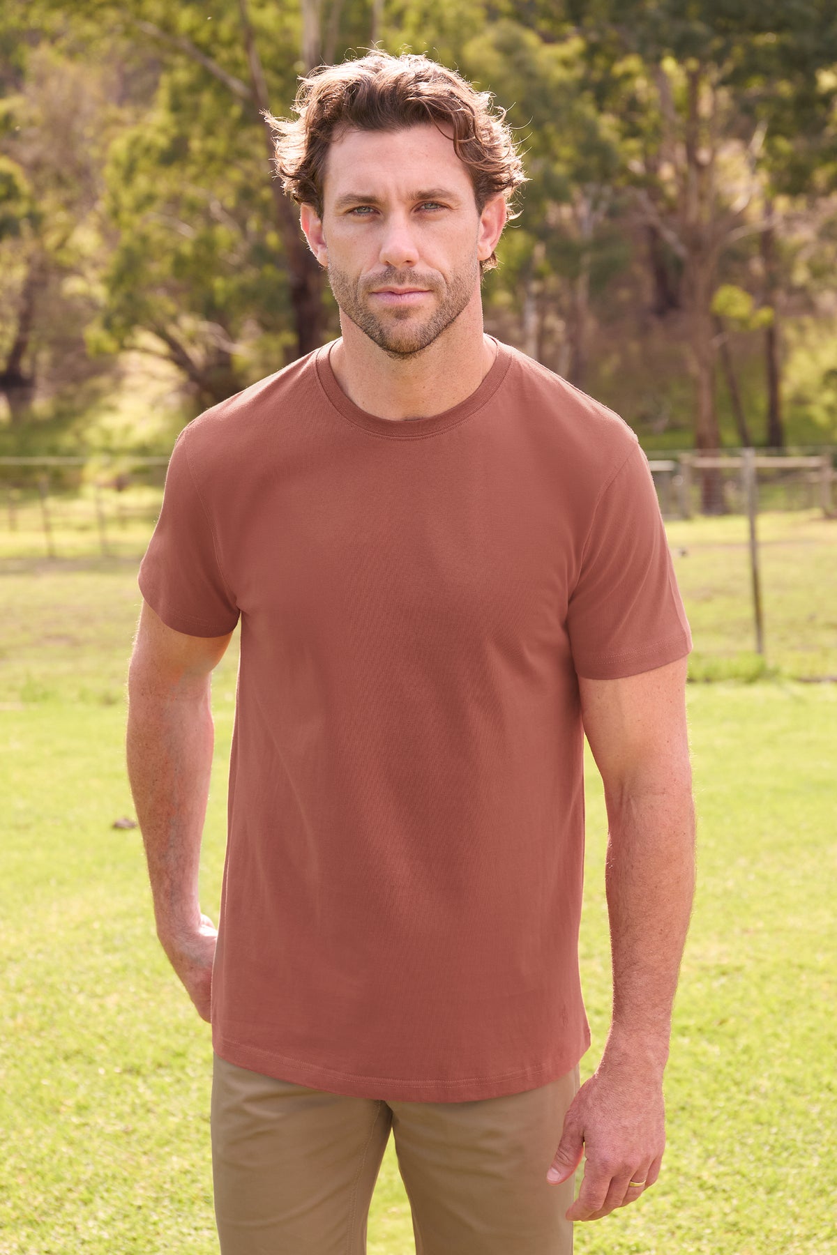 Thomas Cook Men’s Classic Fit Tee - Rust