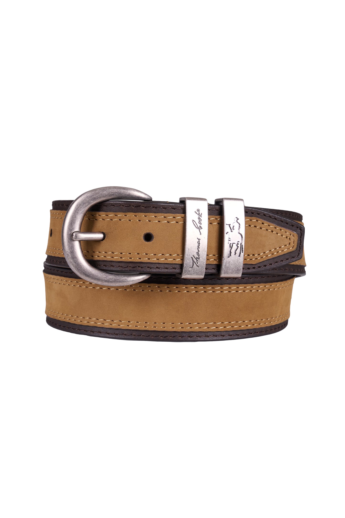Thomas Cook Stanley Belt - Camel/Chocolate