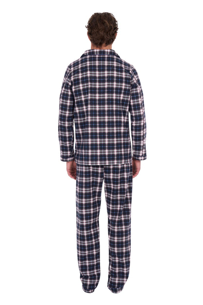 Thomas Cook Men’s Long Sleeve Pyjamas - Navy/Grey