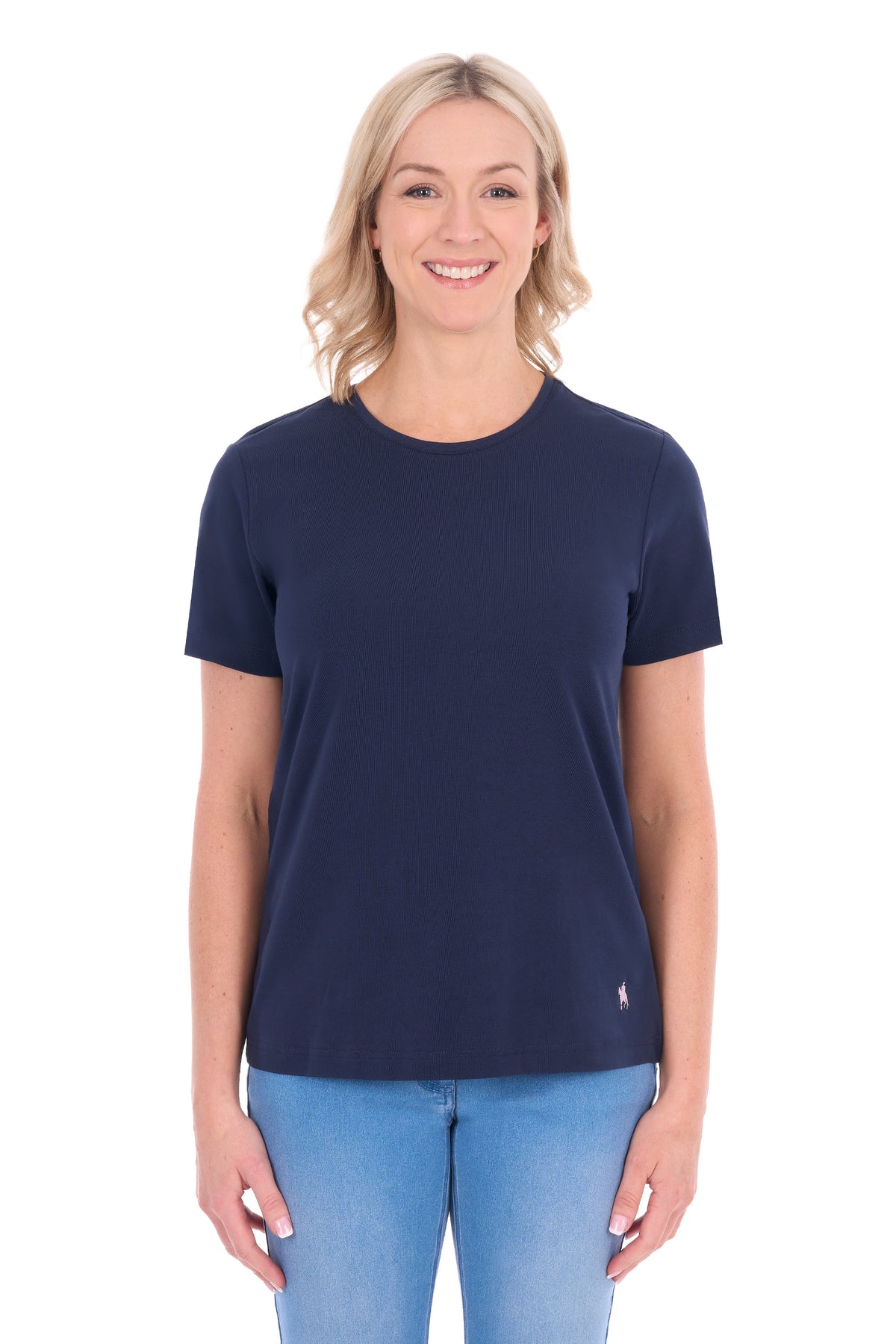 Thomas Cook Women’s Round Neck Classic Fit Tee - Navy