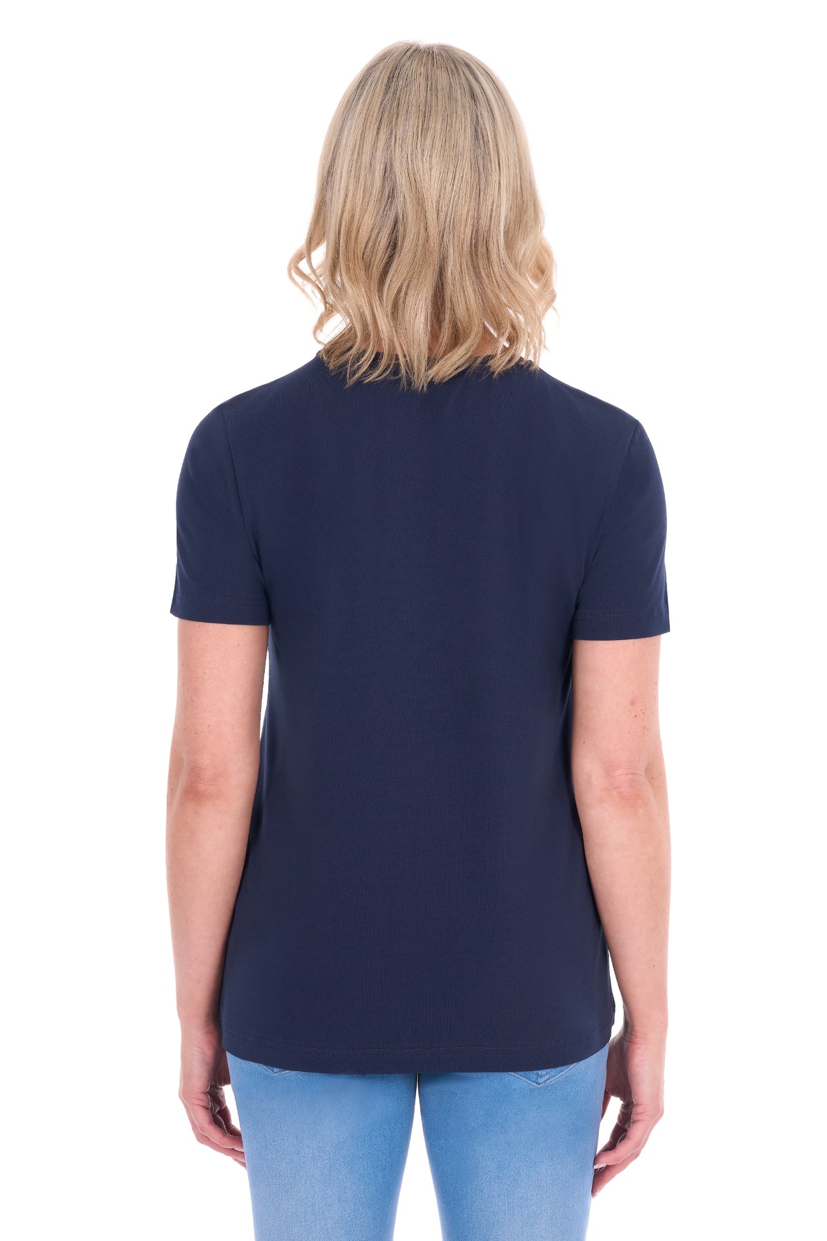 Thomas Cook Women’s Round Neck Classic Fit Tee - Navy