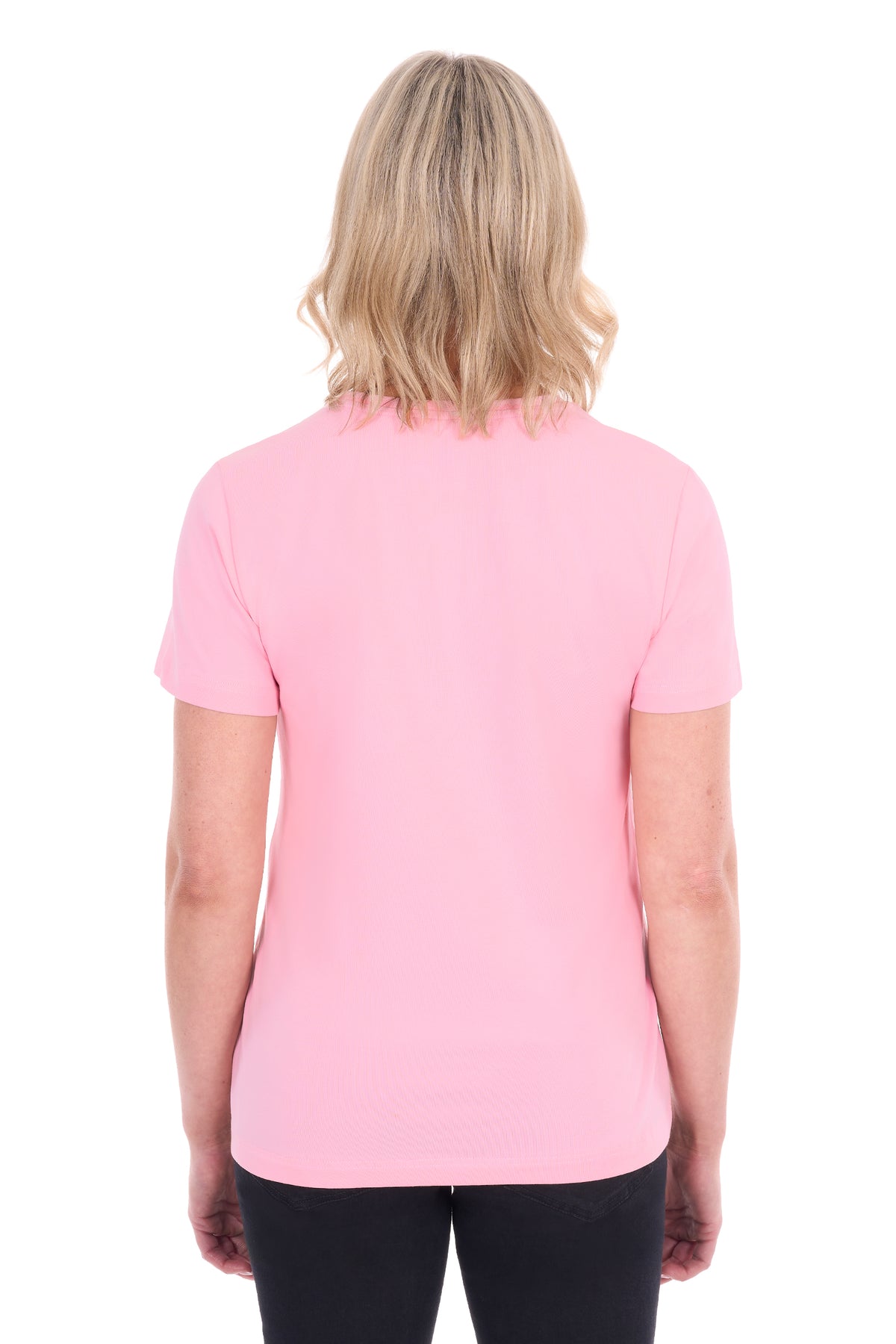 Thomas Cook Women’s Round Neck Classic Fit Tee -  Rose Pink