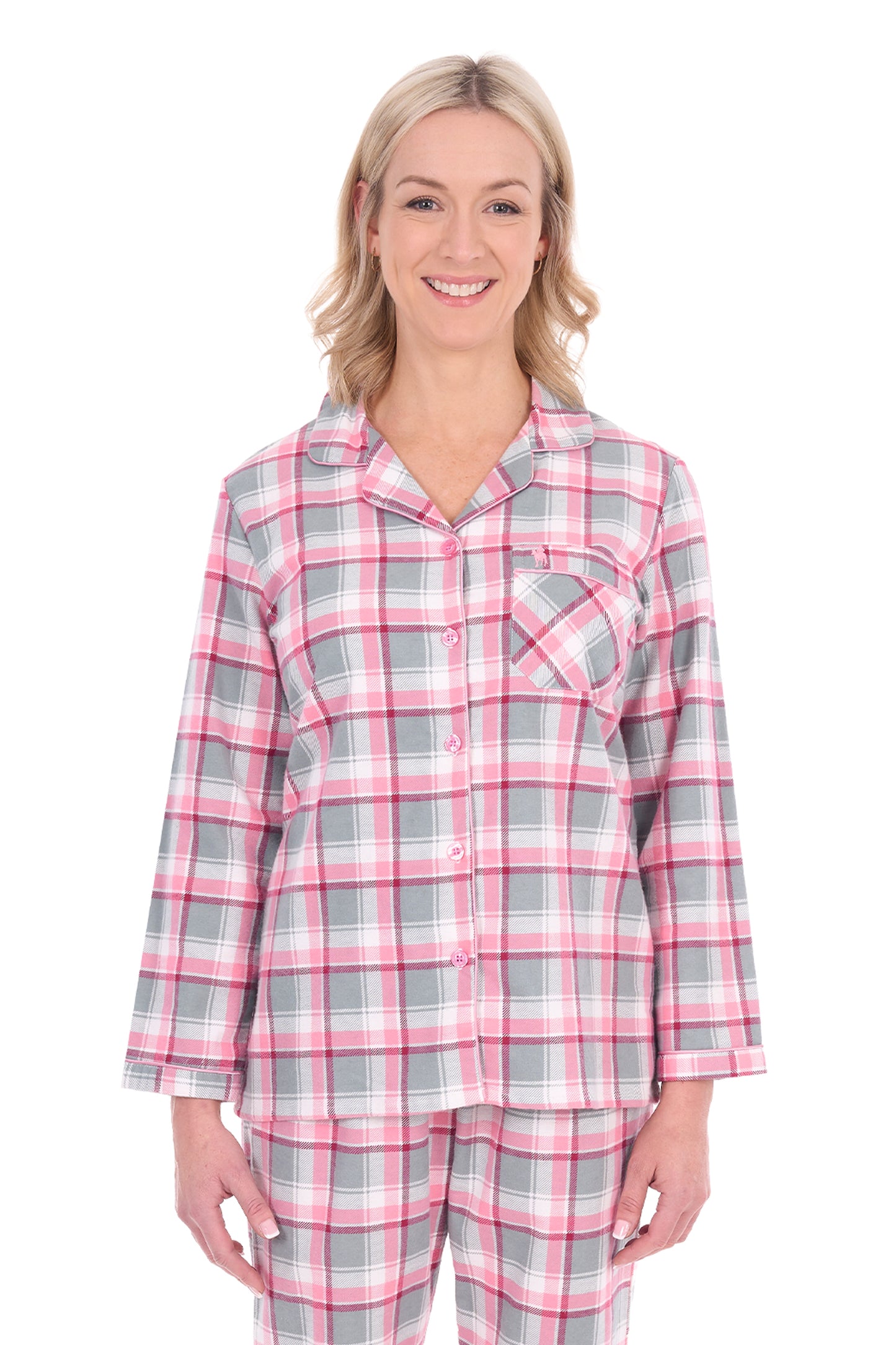 Thomas Cook Women’s Long Sleeve Pyjamas - Pink Multi