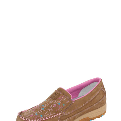 Twisted X Women's Cactus Cellstretch Mocs Slip on - TCWXC0066