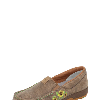 Twisted X Women's Sunflower Cellstretch Mocs Slip on - TCWXC0070