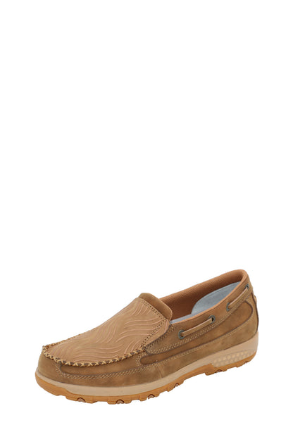 Twisted X Women's Wave Cellstretch Mocs Slip on - TCWXC0071