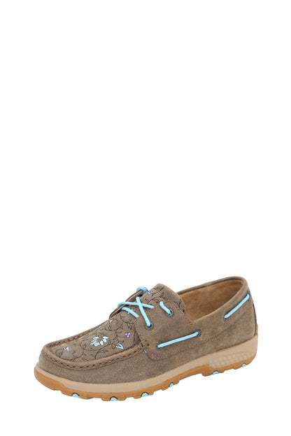 Twisted X Women's Floral Cellstretch Mocs Lace Up  - TCWXC0076