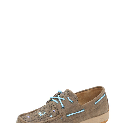 Twisted X Women's Floral Cellstretch Mocs Lace Up  - TCWXC0076