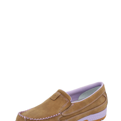 Twisted X Women's Lilac Cellstretch Mocs Slip on - TCWXC0077