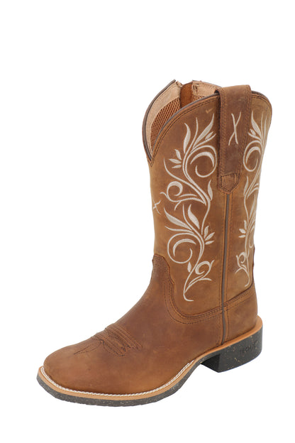 Twisted X Women's 11" Tech X Zip Boot - TCWXTR023