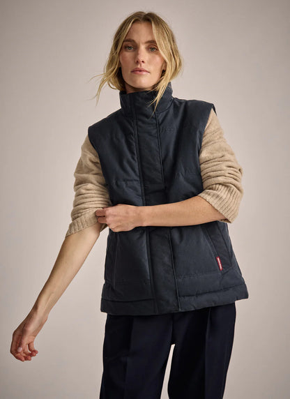 Drizabone Women's Vintage Wax Padded Vest