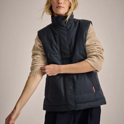 Drizabone Women's Vintage Wax Padded Vest