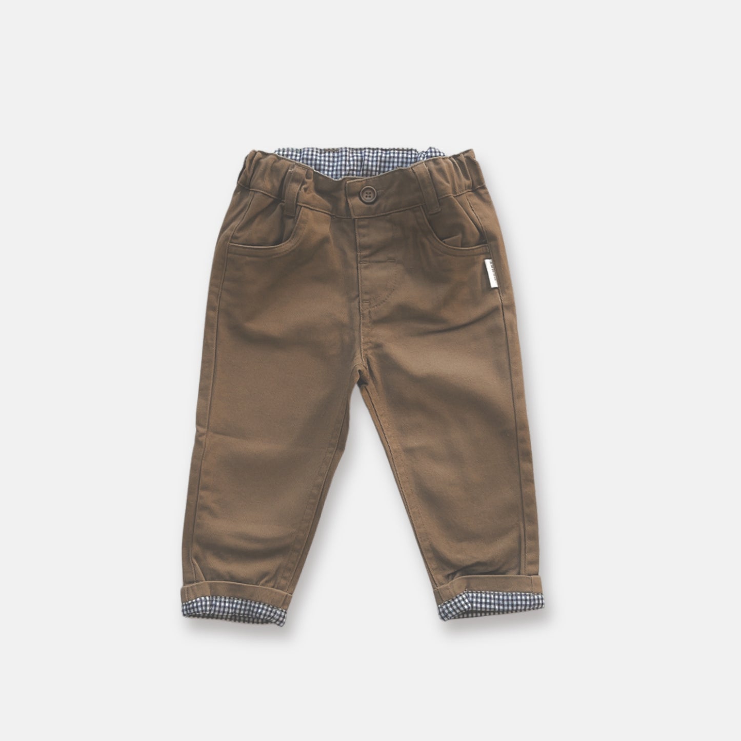 Love Henry Baby Boys Chino Pant - Taupe