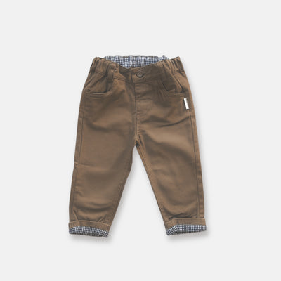 Love Henry Baby Boys Chino Pant - Taupe