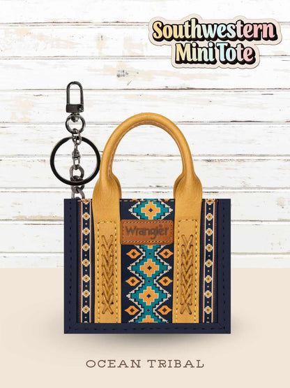 Wrangler Mini Fun Size Tote Southwestern
