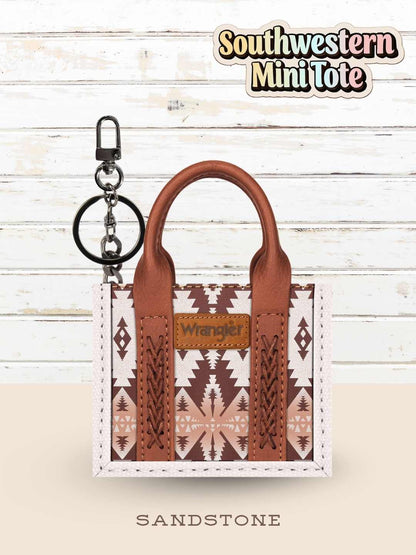 Wrangler Mini Fun Size Tote Southwestern
