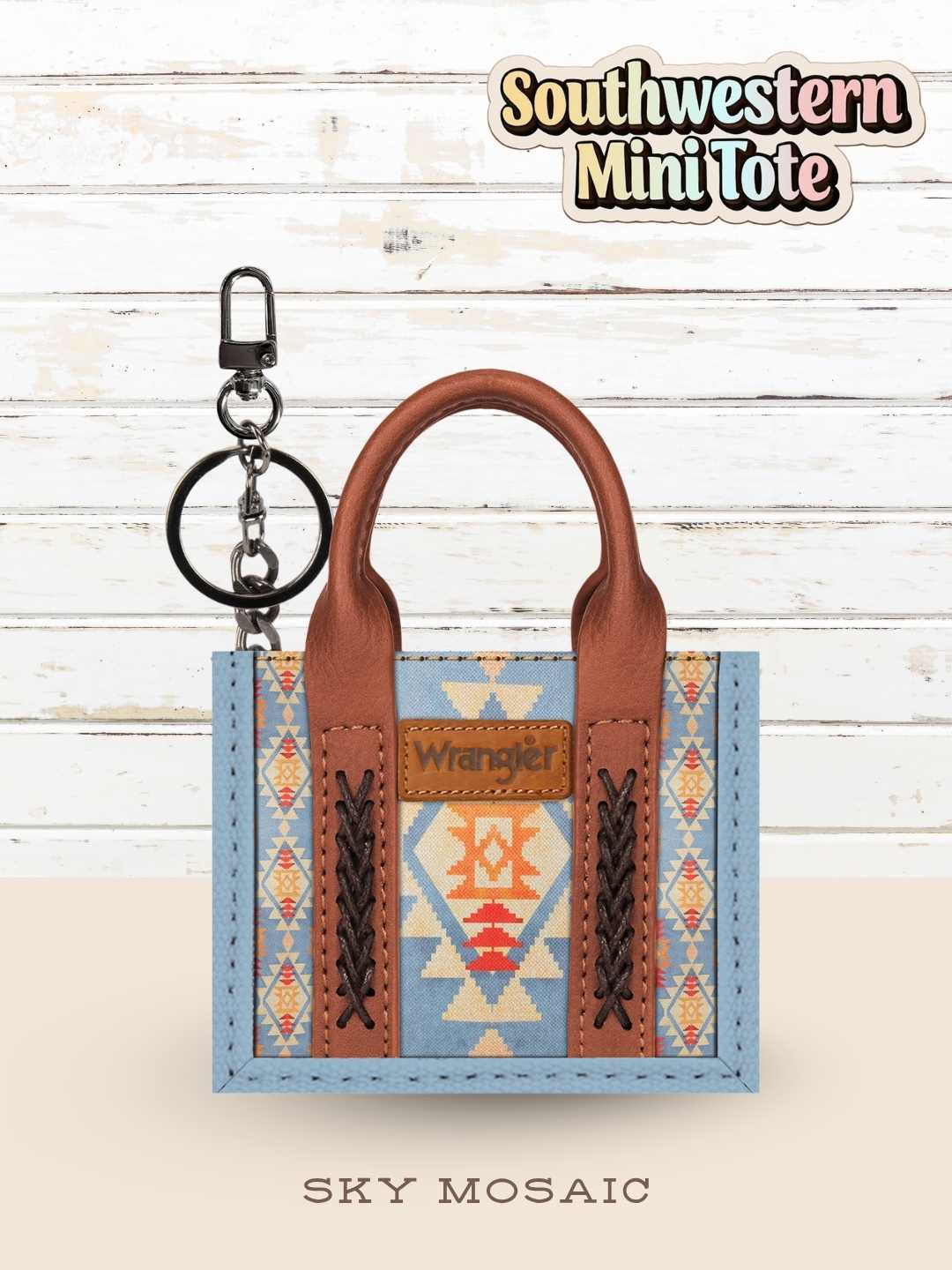 Wrangler Mini Fun Size Tote Southwestern
