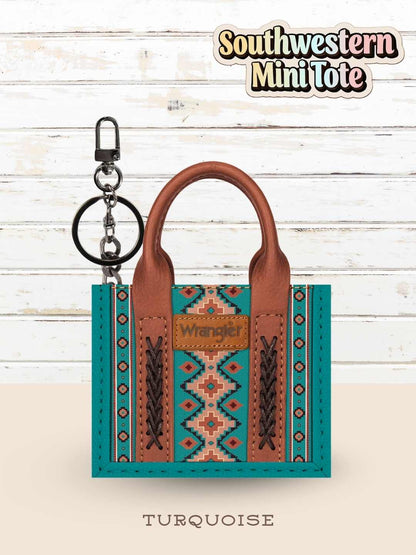 Wrangler Mini Fun Size Tote Southwestern