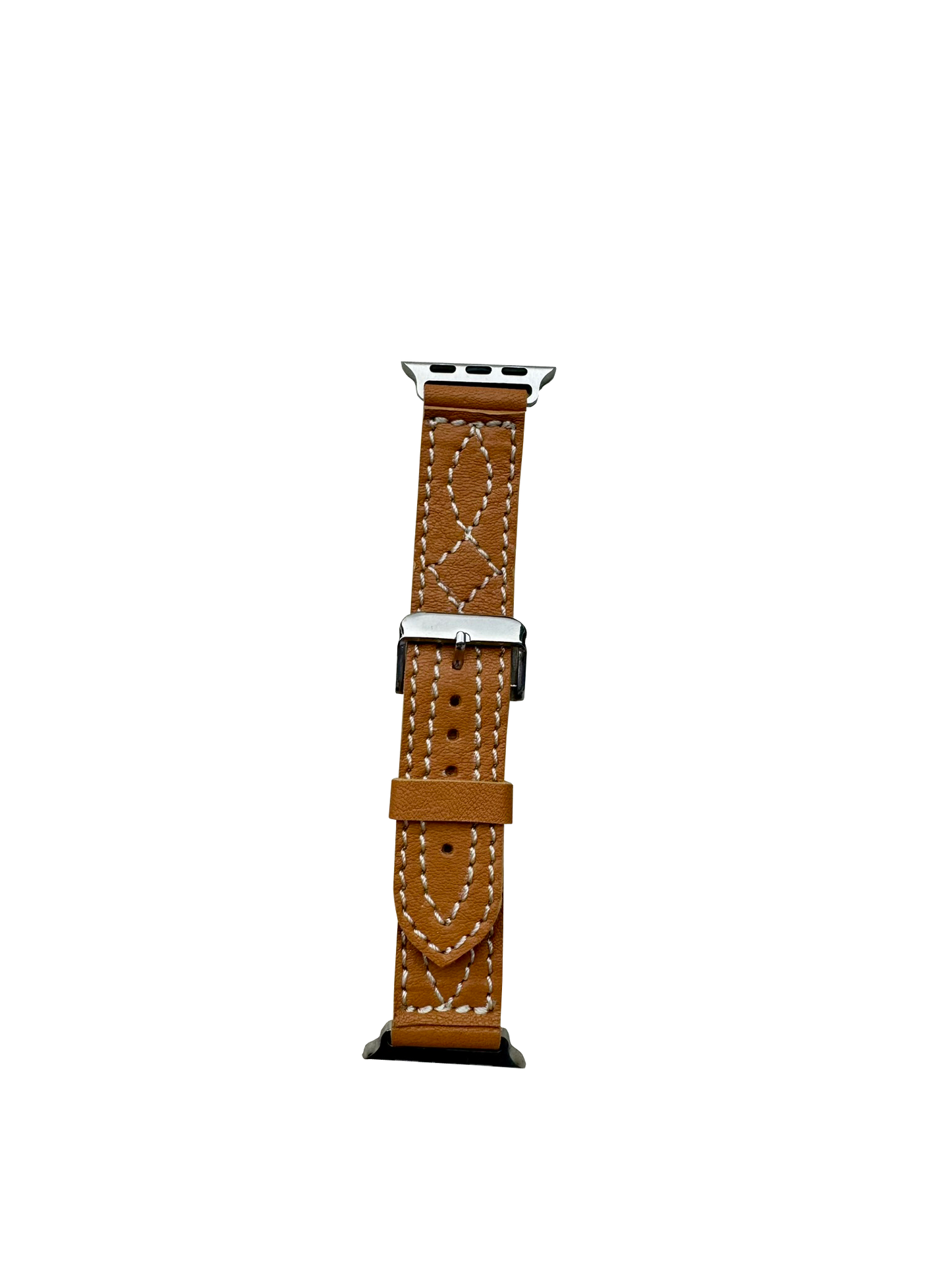 The Design Edge Boot Stitch Leather Apple Watch Strap – WS103