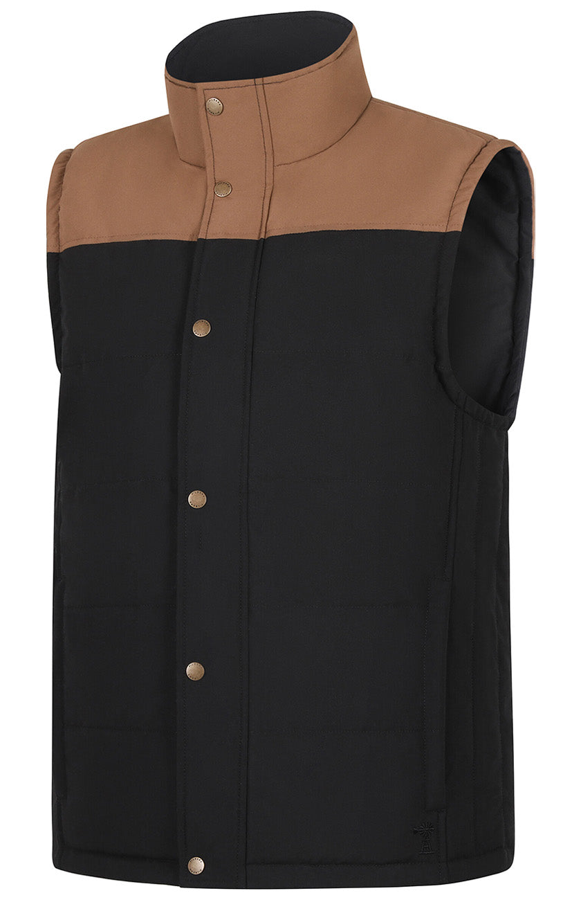 Pilbara Mens Two Tone Vest RMPC167