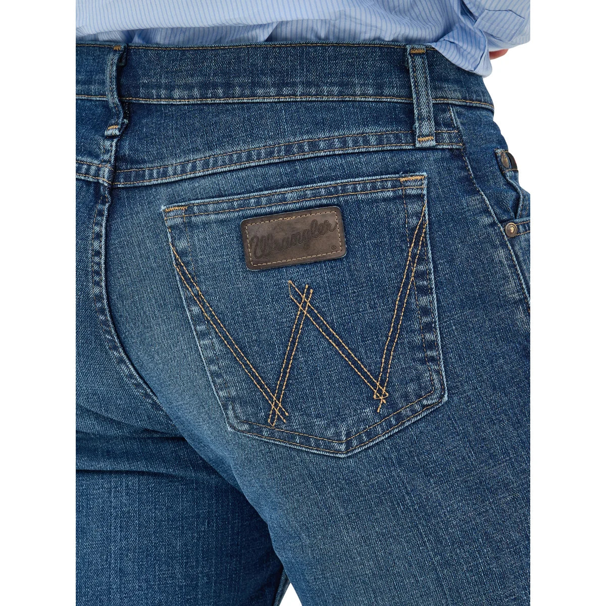 Wrangler Men’s Cody Johnson 02 Regular Fit Jean - Moonlight