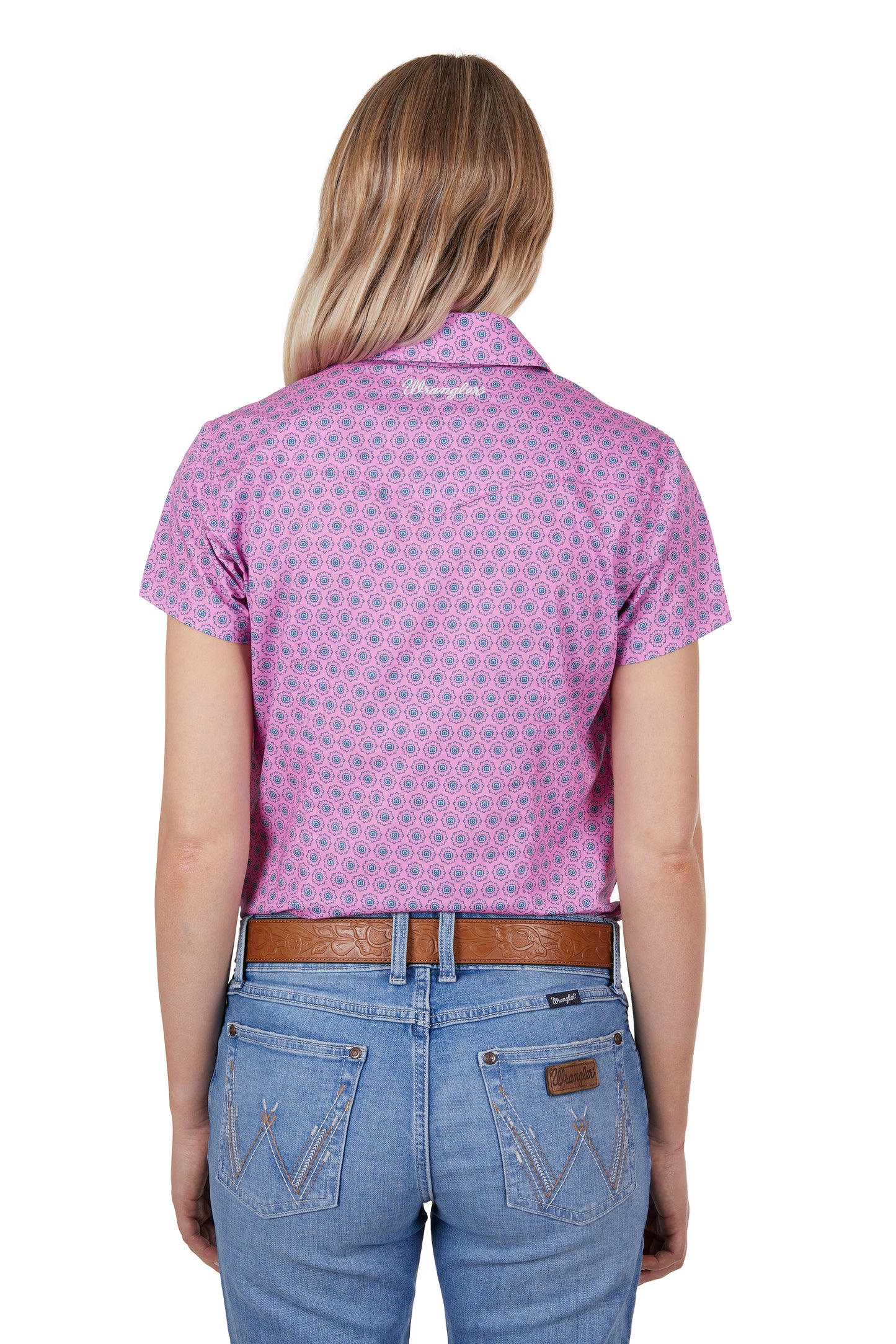Wrangler Womens Carly Short Sleeve Shirt
