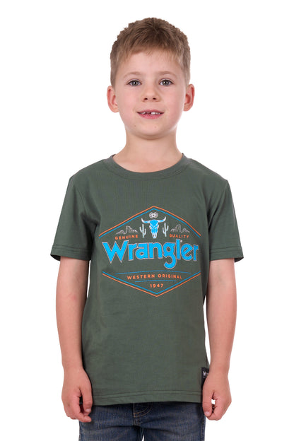 Wrangler Boys Jack Short Sleeve Tee