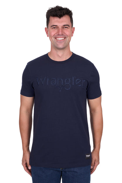 Wrangler Men’s Chase Short Sleeve Tee - Navy