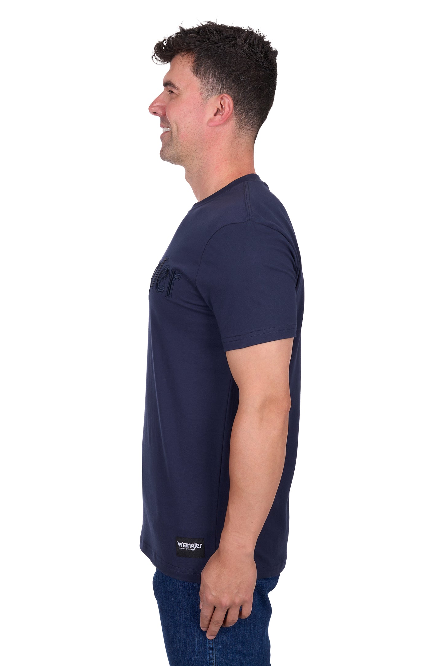 Wrangler Men’s Chase Short Sleeve Tee - Navy