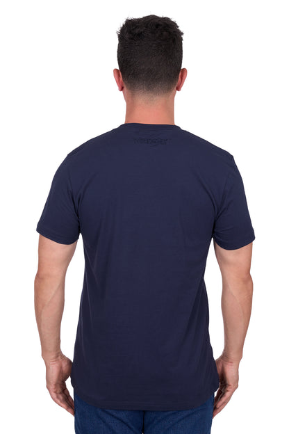 Wrangler Men’s Chase Short Sleeve Tee - Navy
