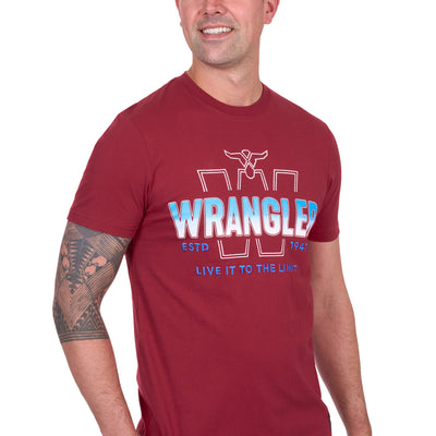 Wrangler Men’s Wesley Short Sleeve Tee