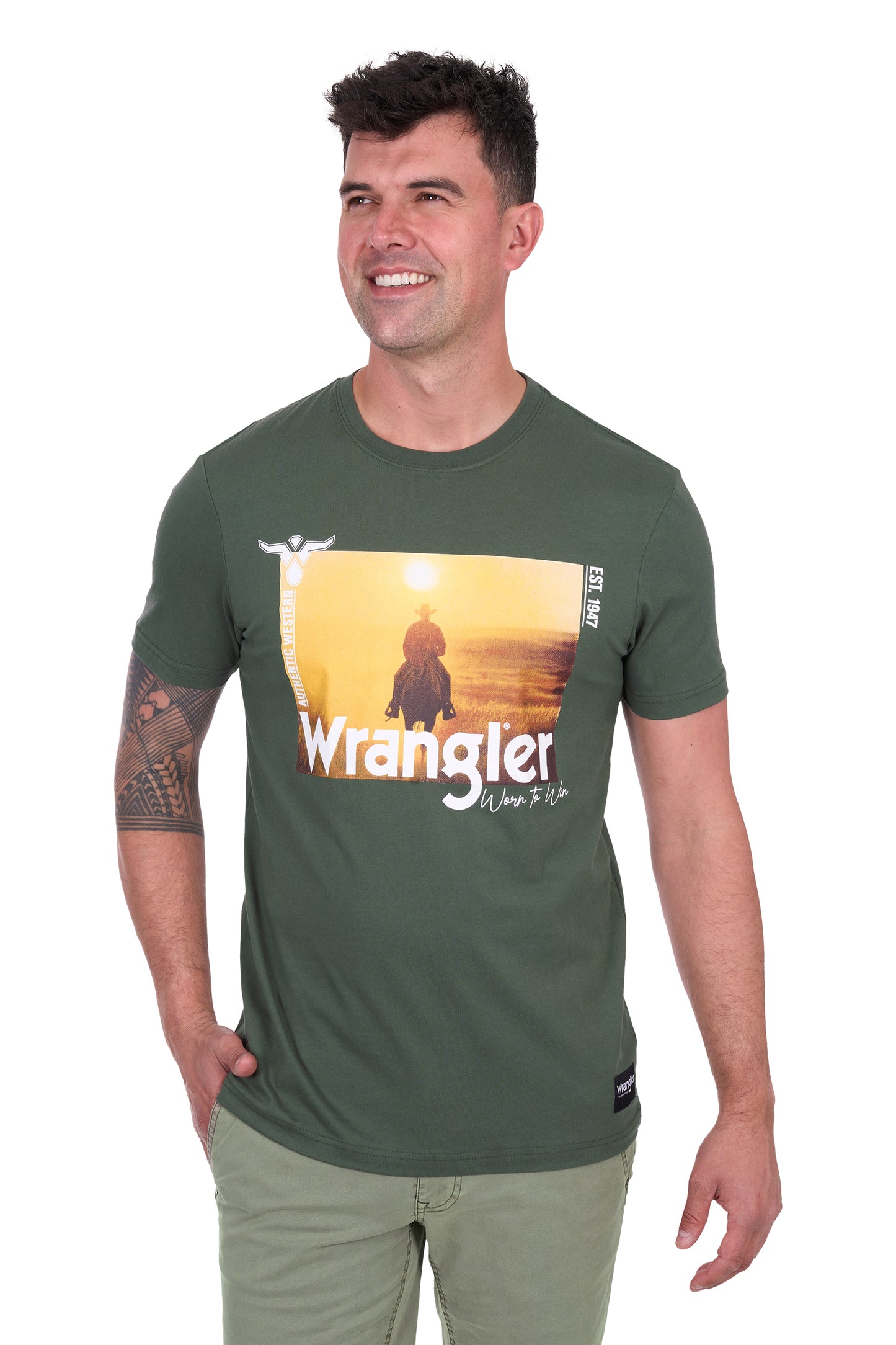 Wrangler Men’s Andre Short Sleeve Tee