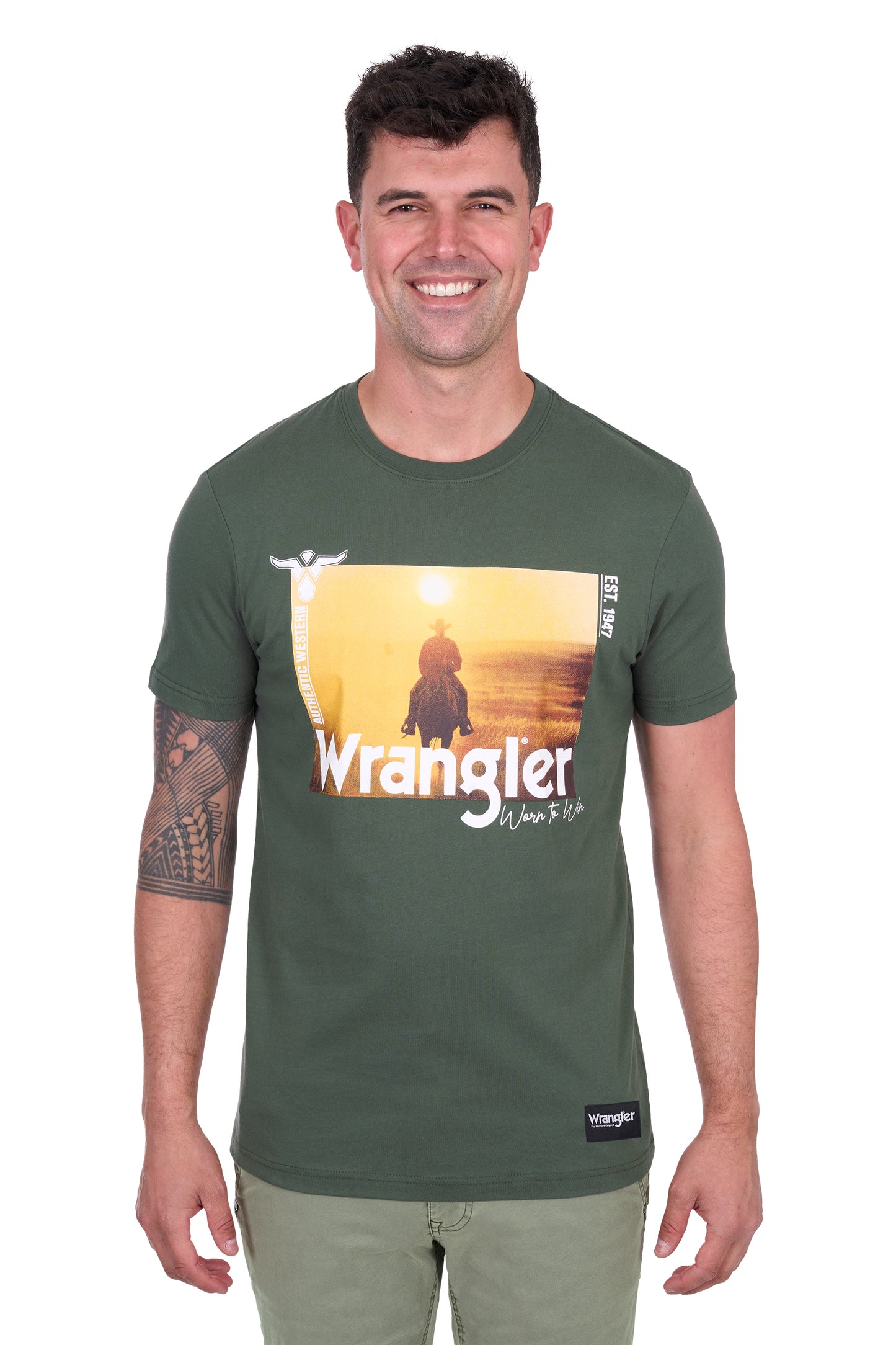 Wrangler Men’s Andre Short Sleeve Tee